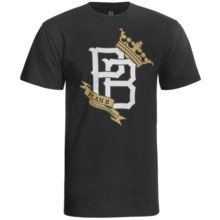 Plan B Graphic T-Shirt - Organic Cotton, Short Sleeve (For Men) in Ballpark Black - Closeouts