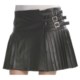 Pleated Lambskin Skirt (For Women)