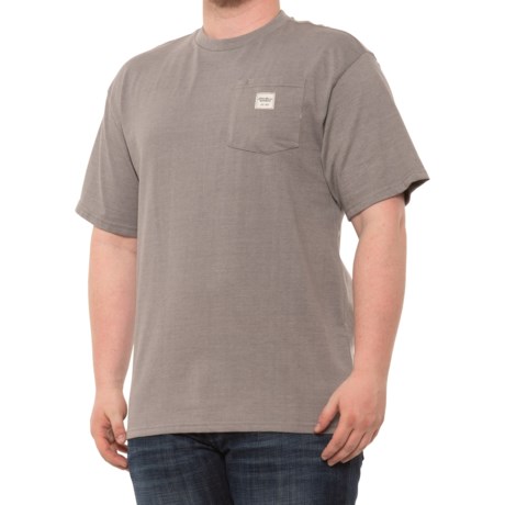 Eddie Bauer Workwear Pocket T-Shirt - Short Sleeve (For Men) - CLOUD HEATHER (M )
