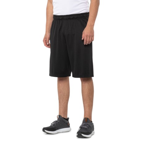 Reebok Point Guard Shorts - 9? (For Men) - BLACK (XL )
