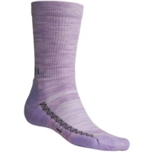 Point6 Active Socks - Merino Wool, Crew (For Men and Women) in Lavender - 2nds