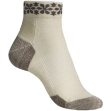 Point6 Daisy Row Socks - Merino Wool, Ankle (For Women) in Taupe - 2nds