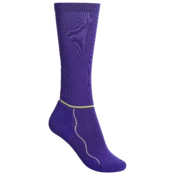 Point6 Flutterby Socks - Merino Wool, Over-the-Calf (For Women) in Purple