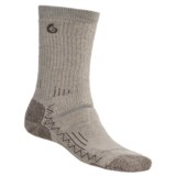 Point6 Hiking Tech Medium-Weight Socks - Merino Wool, Crew (For Men and Women)