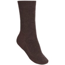 Point6 Lifestyle Midweight Socks - Merino Wool, Crew (For Women) in Chestnut - 2nds