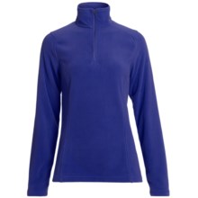 Polartec® Fleece Pullover Jacket - Zip Neck (For Women) in Regent - 2nds