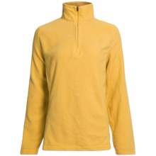 Polartec® Fleece Pullover Jacket - Zip Neck (For Women) in Tulip - 2nds