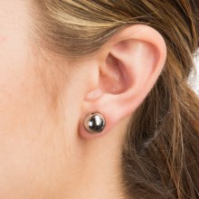 85%OFF 女性のイヤリング ポリッシュイヤリングスタッド - ポストバックス Polished Earring Studs - Post Backs画像
