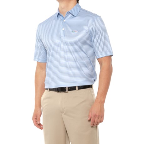 Greg Norman Polo Shirt - Short Sleeve (For Men) - SKY BLUE (XL )