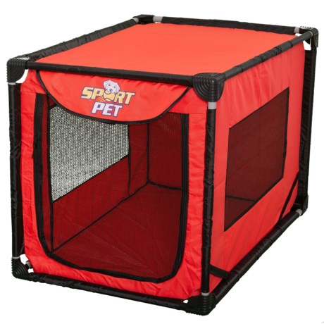 pop open dog kennel