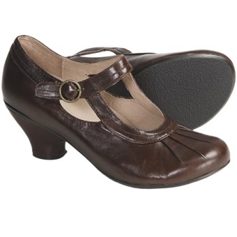 Portlandia Cannon Mary Jane Pumps - Leather (For Women) in Chocolate
