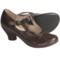 Chocolate Portlandia Cannon Mary Jane Pumps - Leather (For Women)