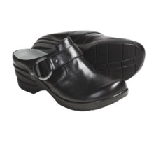 Portlandia Eugene Clogs - Leather (For Women) in Black - Closeouts