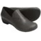 Portlandia Free Shoes - Leather, Slip-Ons (For Women) in Grey Burnished