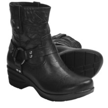 Portlandia Freedom Harness Boots - Leather (For Women) in Black Vintage - Closeouts