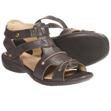 Portlandia Imagine Gladiator Sandals - Leather (For Women) in Chocolate - Closeouts