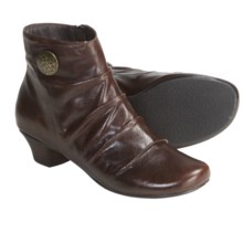 Portlandia Milano Ankle Boots - Leather (For Women) in Chocolate - Closeouts