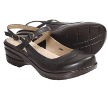 Portlandia Multnomah Mary Jane Clogs - Leather (For Women) in Chocolate - Closeouts