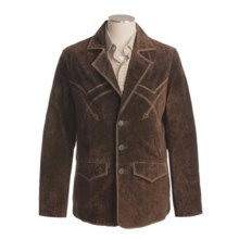 Powder River Outfitters Broken Arrow Blazer - Pig Suede (For Men) in Brown - Closeouts