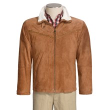 Powder River Outfitters Cattlesman’s Coat - Suede (For Men) in Brown - Closeouts