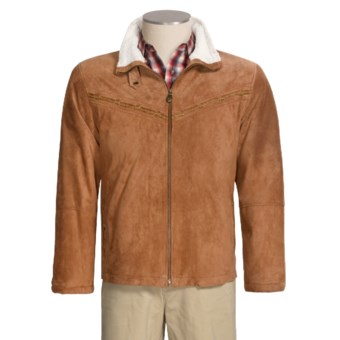Powder River Outfitters Cattlesman’s Coat - Suede (For Men) in Brown