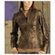 Powder River Outfitters Cross Jacket - Metallic Leather (For Women)