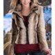 Powder River Outfitters Gemma Short Coat - Faux Fur (For Women)