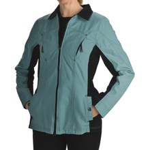 Powder River Outfitters Julietta Jacket - Cotton Canvas (For Women) in 86 Sea Azure - Closeouts