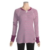Powder River Outfitters Stripe Henley Shirt - Cotton, Long Sleeve (For Women)