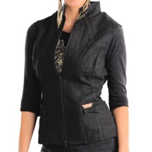Powder River Outfitters Topeka Vest - Double-Princess Seams (For Women) in Black - Closeouts