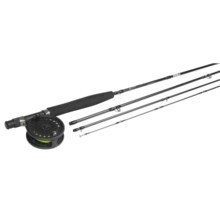Powell Fly Rods Mill Creek Fly Fishing Rod/Reel Combo - 9’, 5wt, 4-Piece in See Photo - Closeouts