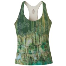 prAna Abi Tank Top - Built-In Shelf Bra, Racerback (For Women) in Agave Pixel - Closeouts