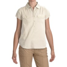 prAna Addison Shirt - Short Sleeve (For Women) in Natural - Closeouts