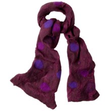 prAna Aria Scarf - Silk-Wool (For Women) in Port - Closeouts
