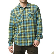 prAna Asylum Shirt - Organic Cotton, Thermal-Lined, Long Sleeve (For Men) in Green - Closeouts