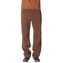 prAna Bronson Pants - Stretch Cotton (For Men) in Auburn - Closeouts