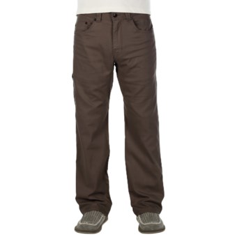 prAna Bronson Pants - Stretch Cotton (For Men) in Brown