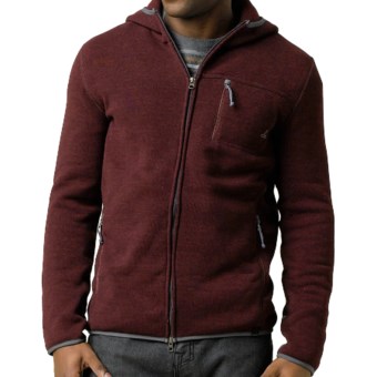 prAna Bryce Sweater - Fleece (For Men) in Eggplant