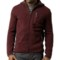 prAna Bryce Sweater - Fleece (For Men) in Eggplant