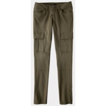 prAna Brynn Skinny Cargo Pants - Stretch Cotton (For Women) in Ivy - Closeouts