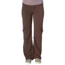 prAna Cadence Cargo Pants - Roll-Up Legs (For Women) in Coffee - Closeouts