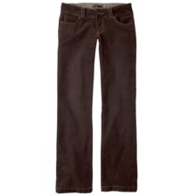prAna Canyon Stretch Cotton Corduroy Pants - 5-Pocket (For Women) in Espresso - Closeouts