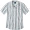 prAna Carillo Shirt - Organic Cotton, Short Sleeve (For Men) in Blue