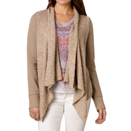 prAna Demure Cardigan Sweater Organic Cotton Blend, Long Sleeve (For Women)