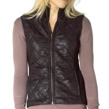 prAna Diva Vest - Diamond Quilted, Sherpa Lining (For Women) in Black - Closeouts