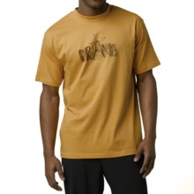prAna Dri-Balance Graphic T-Shirt - Short Sleeve (For Men) in Dijon Sprout - Closeouts
