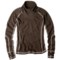 prAna Gillian Pullover Shirt - Merino Wool, Crossover Cowl Neck, Long Sleeve (For Women) in Espresso