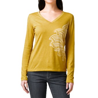prAna Hanna Shirt - Long Sleeve (For Women) in Agave