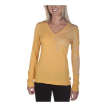 prAna Hanna Shirt - Long Sleeve (For Women) in Mustard - Closeouts