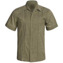 prAna Havana Shirt - Cotton, Short Sleeve (For Men) in Light Fatigue - Closeouts